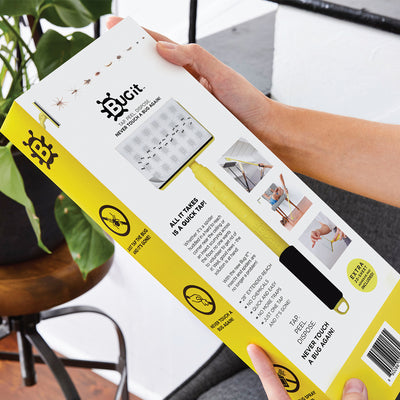 3 Bug it & 3 Bug it  adhesive pad refills, with your purchase we will donate the following PPE to PPENowLA. - Bug It